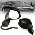 Right Passenger Side Mirror Fits 2012-2015 Honda Civic - Direct OEM