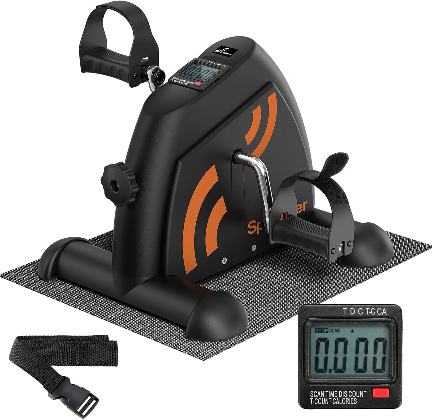 Sportneer Under Desk Bike Pedal Exerciser for Home Office Use