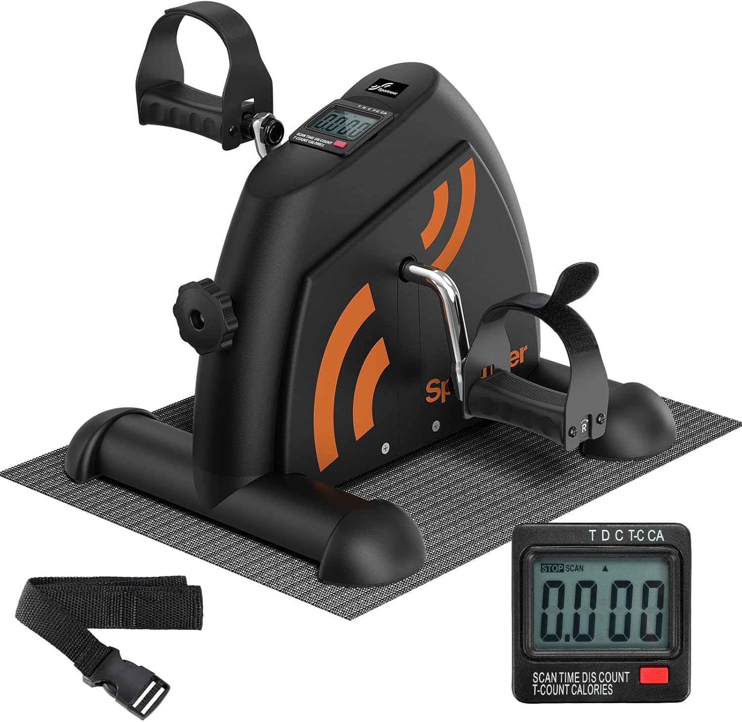 Sportneer Under Desk Bike Pedal Exerciser for Home Office Use