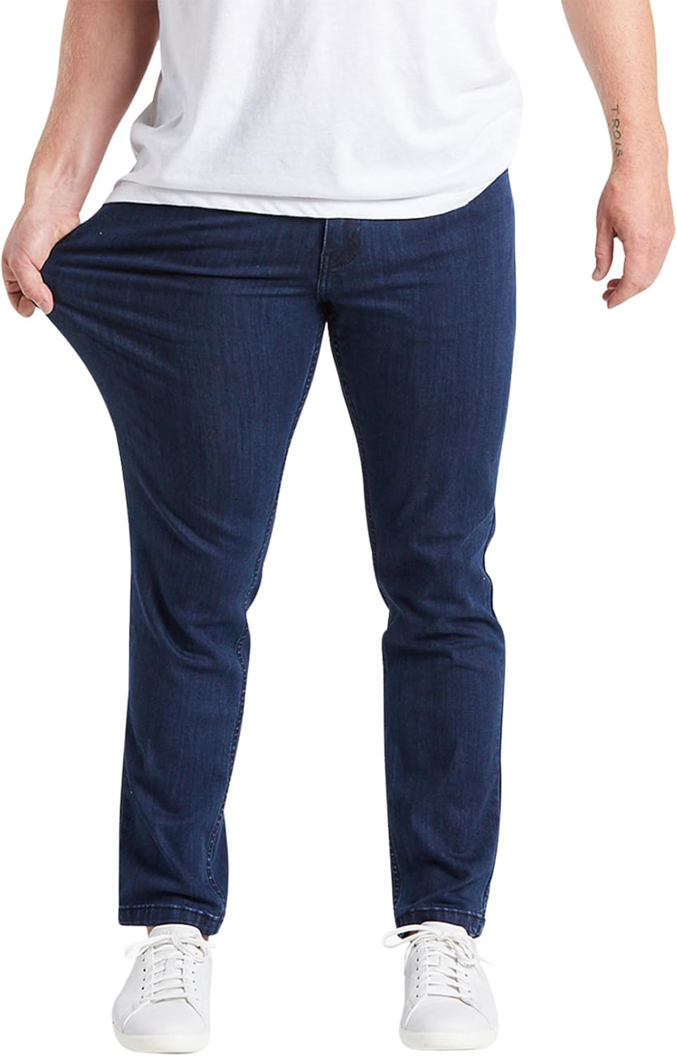 Mugsy Mens Jeans - Classic Fit Stretch Denim for Ultimate Comfort