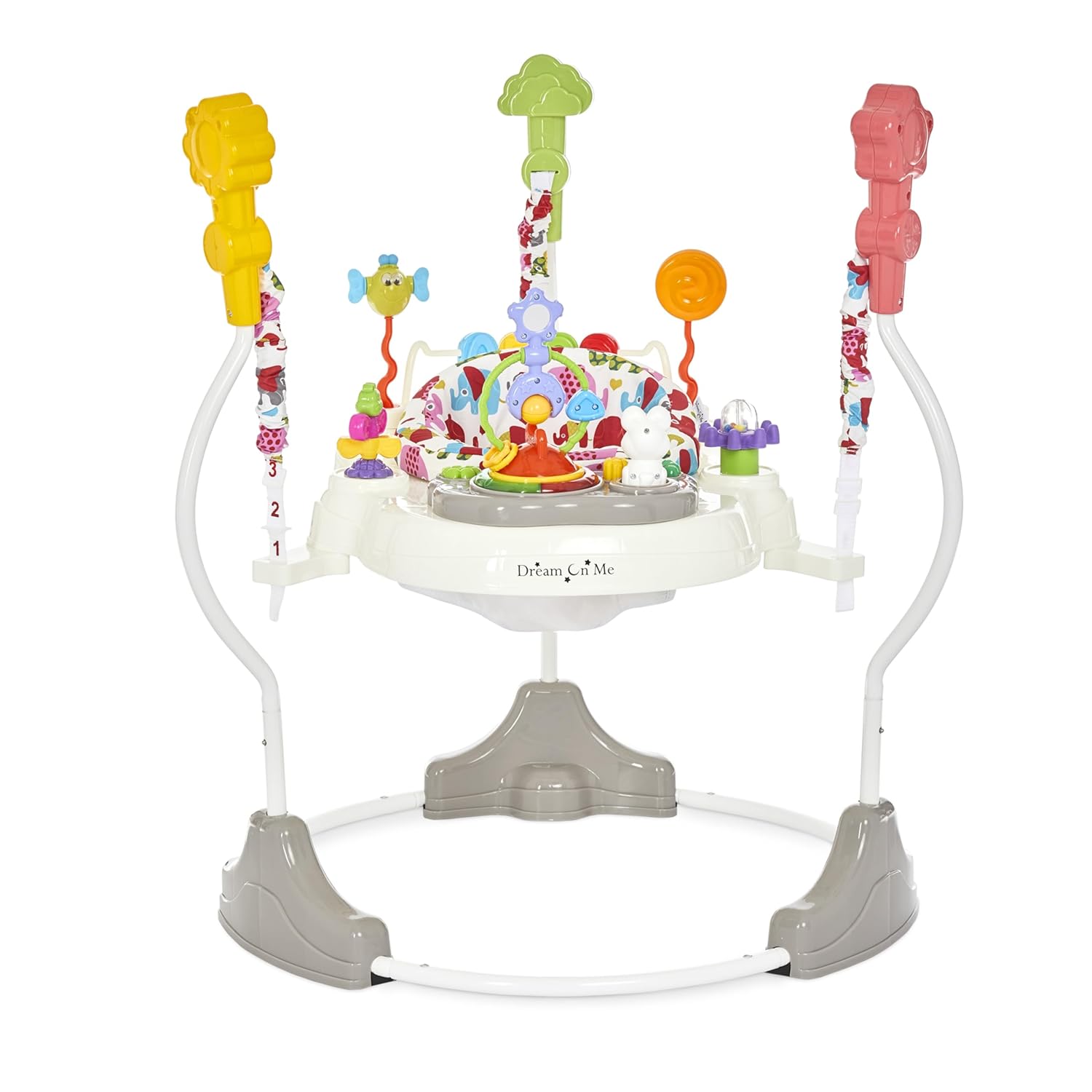 Dream On Me Zany 2-in-1 Activity Bouncer for Engaging Fun