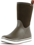Showave Men's Deck Boots Mid Calf Waterproof Non-Slip - Warm, Durable
