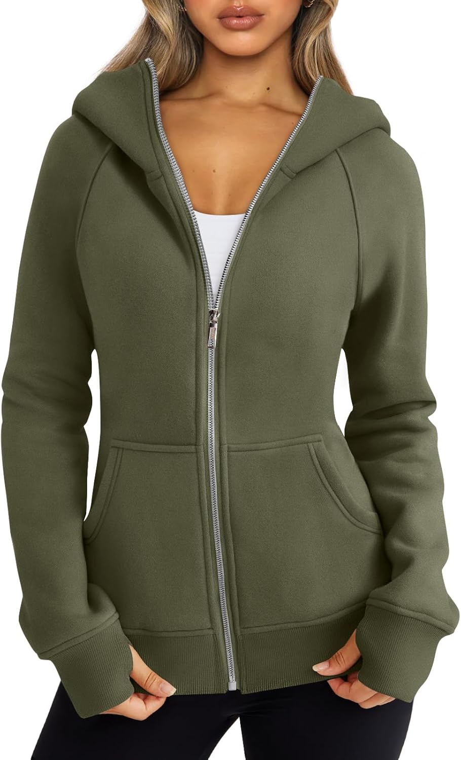 Trendy Queen Womens Zip Up Hoodies for Cozy Fall Fashion
