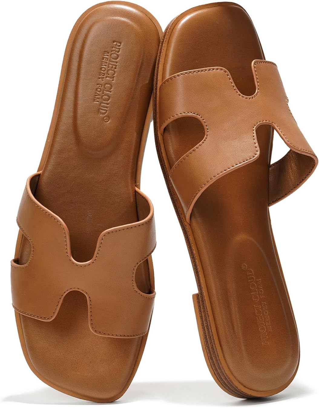 Project Cloud Genuine Leather Summer Sandals for Women 2025