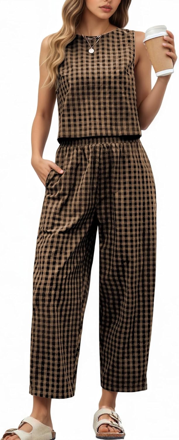 Chic 2 Piece Sets for Women - Summer Matching Wide Leg Outfits