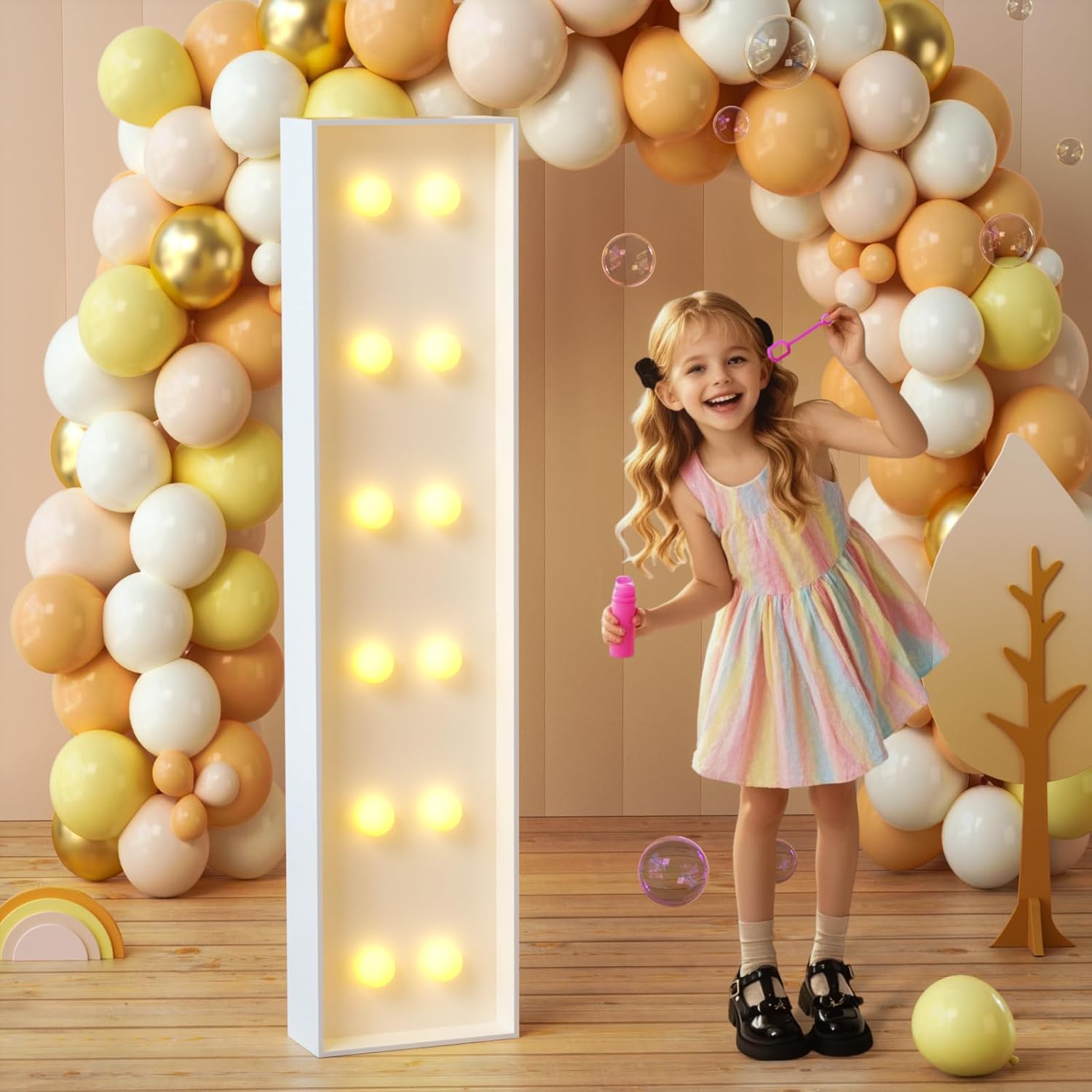 Imprsv 4FT Light Up Marquee Letters for Party Decor