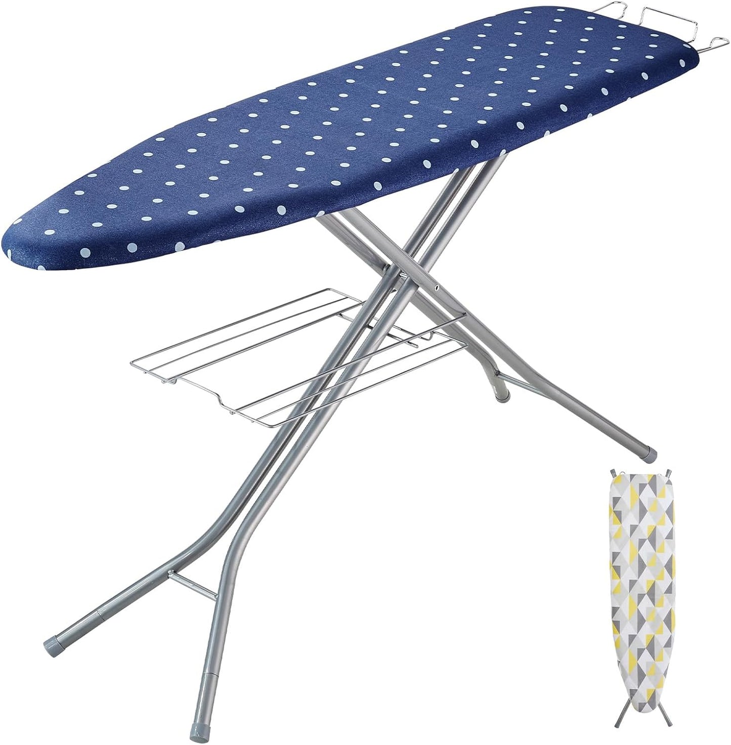 VEVOR Ironing Board with Storage Tray and Adjustable Heights