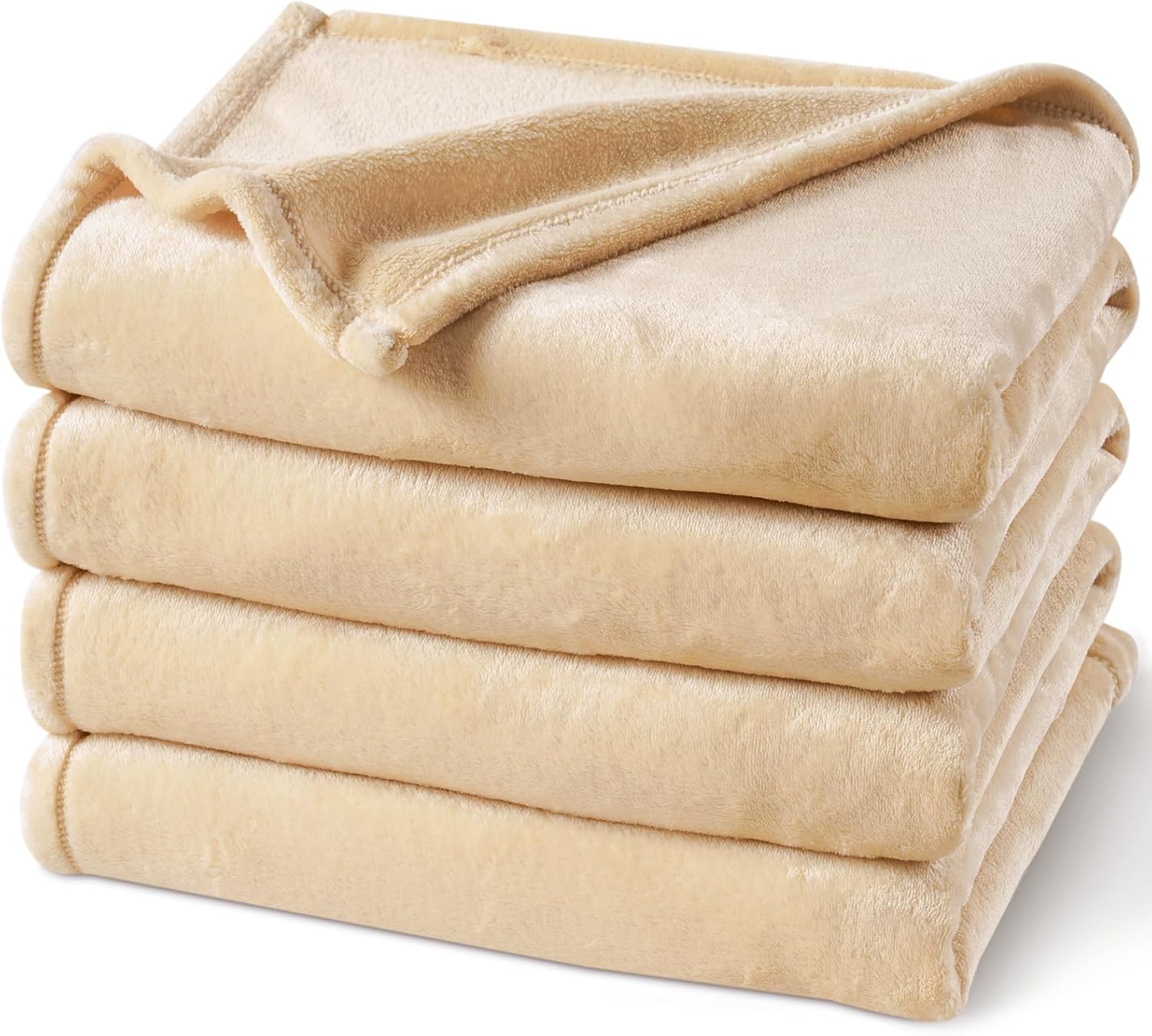 PHF Ultra Soft Fleece Blanket Queen Size for Cozy Comfort
