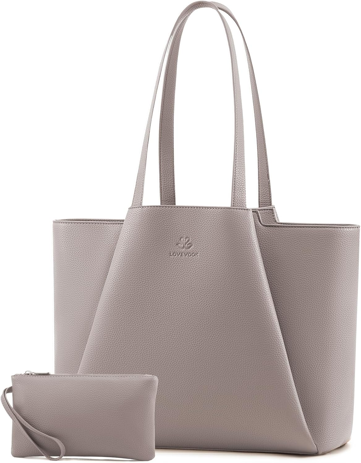 LOVEVOOK Laptop Tote for Women - Stylish 15.6 Inch Bag