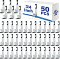 J Hook Cable Hangers 3/4 in Galvanized Steel 50 Pack - Heavy Duty