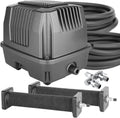 Pond Aerator for 10,000-15,000 Gallons - Quiet 25W Air Pump