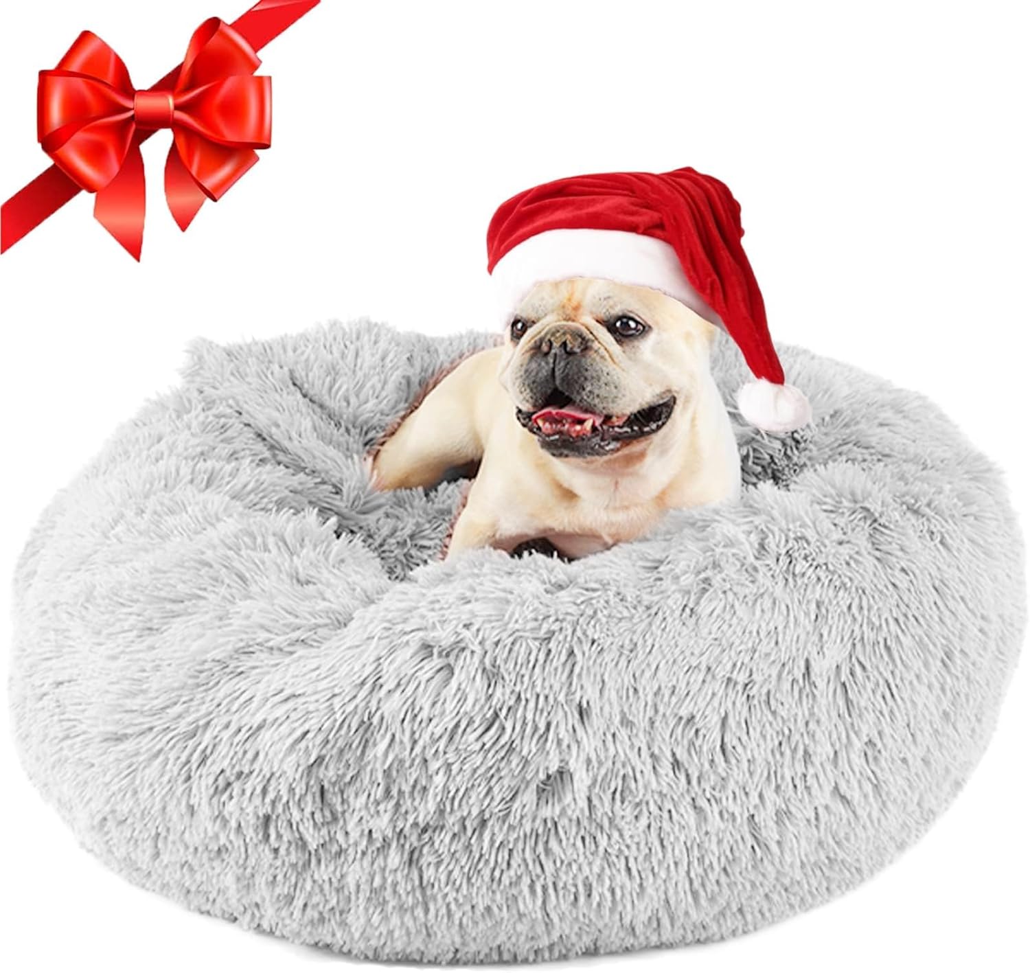 Himax Dog Beds for Small Medium Dogs with Attached Blanket