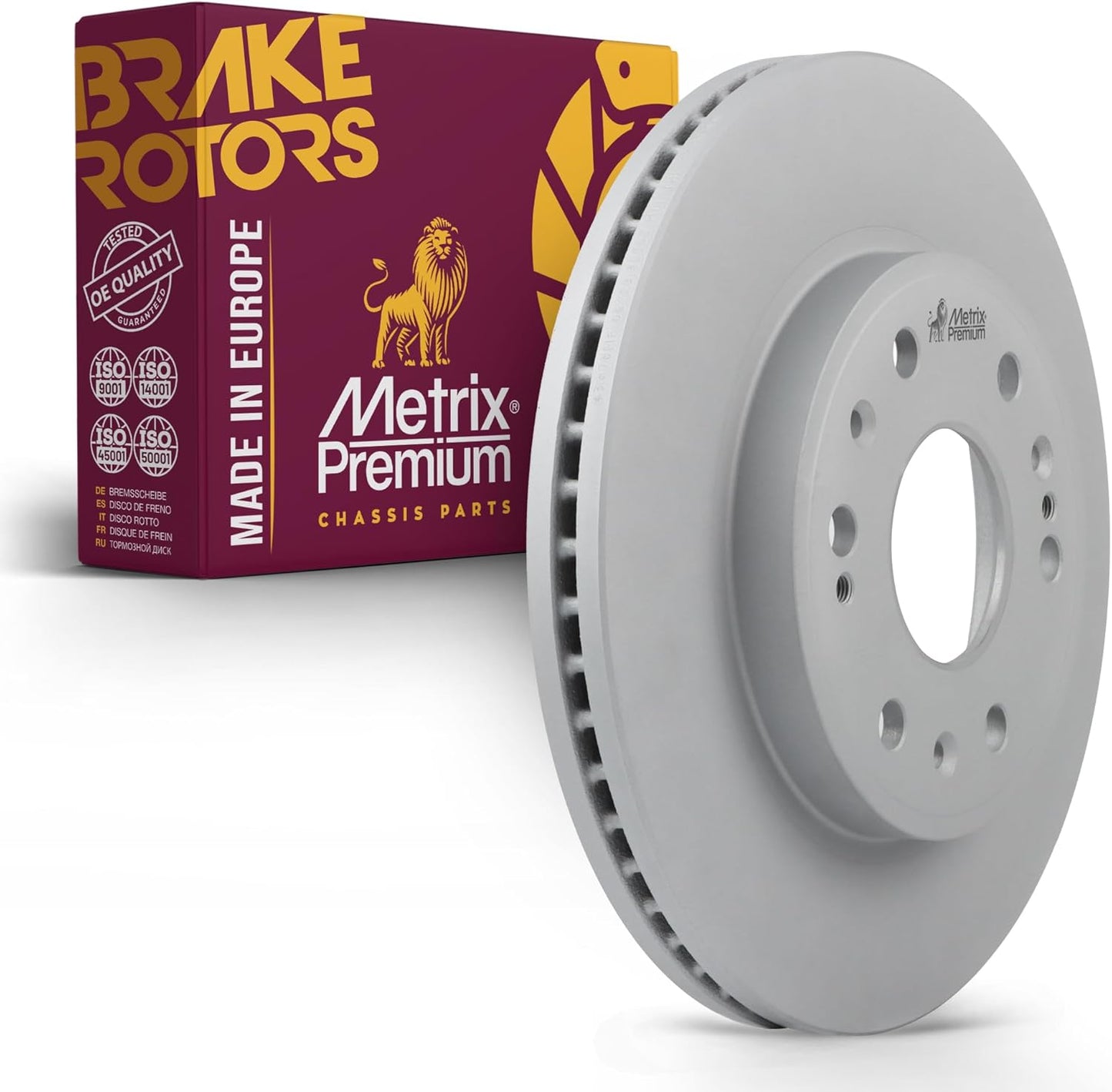 Metrix Premium Chassis Parts 12.99 inch Brake Rotor for Cadillac