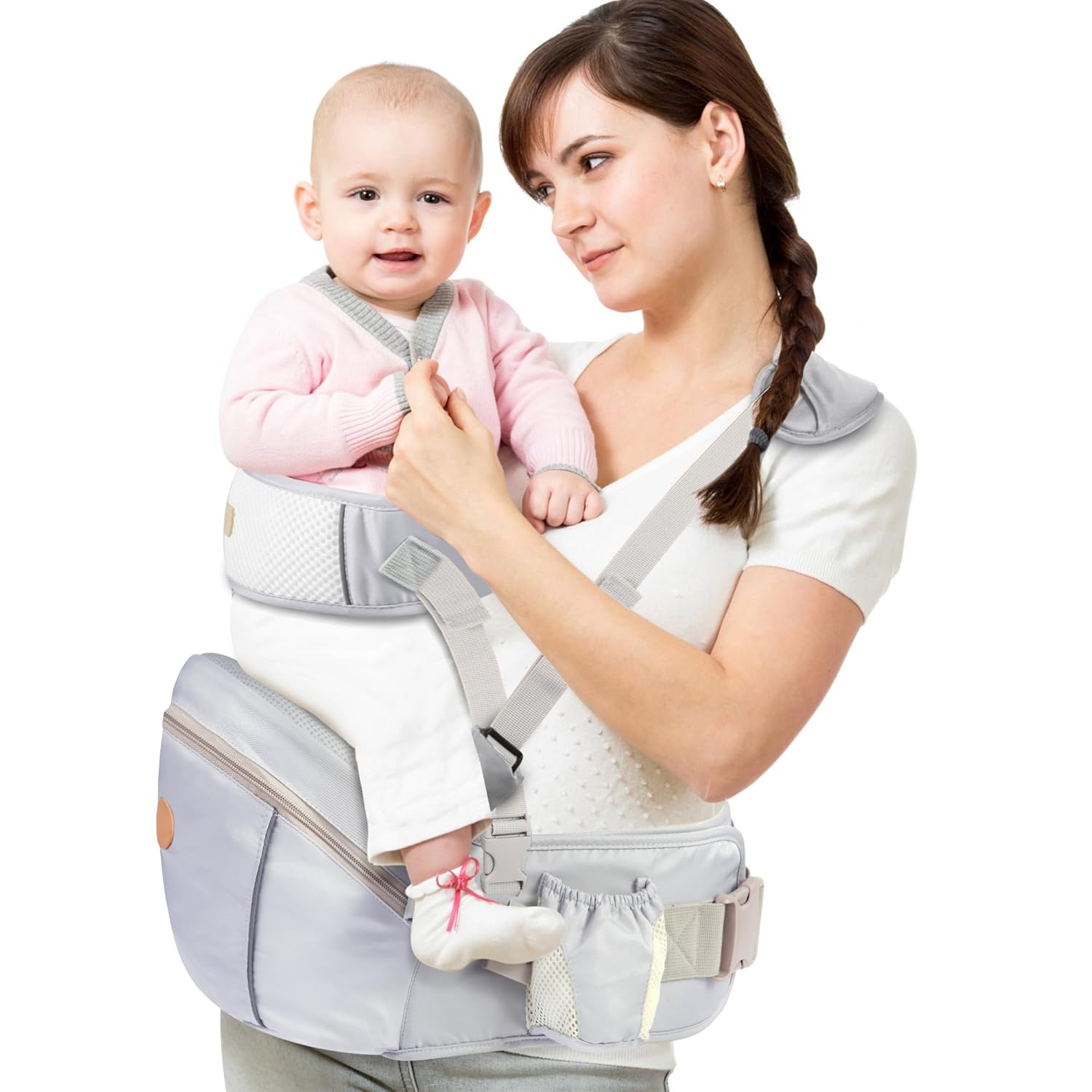NASSBON Baby Hip Seat Carrier: Comfort & Support