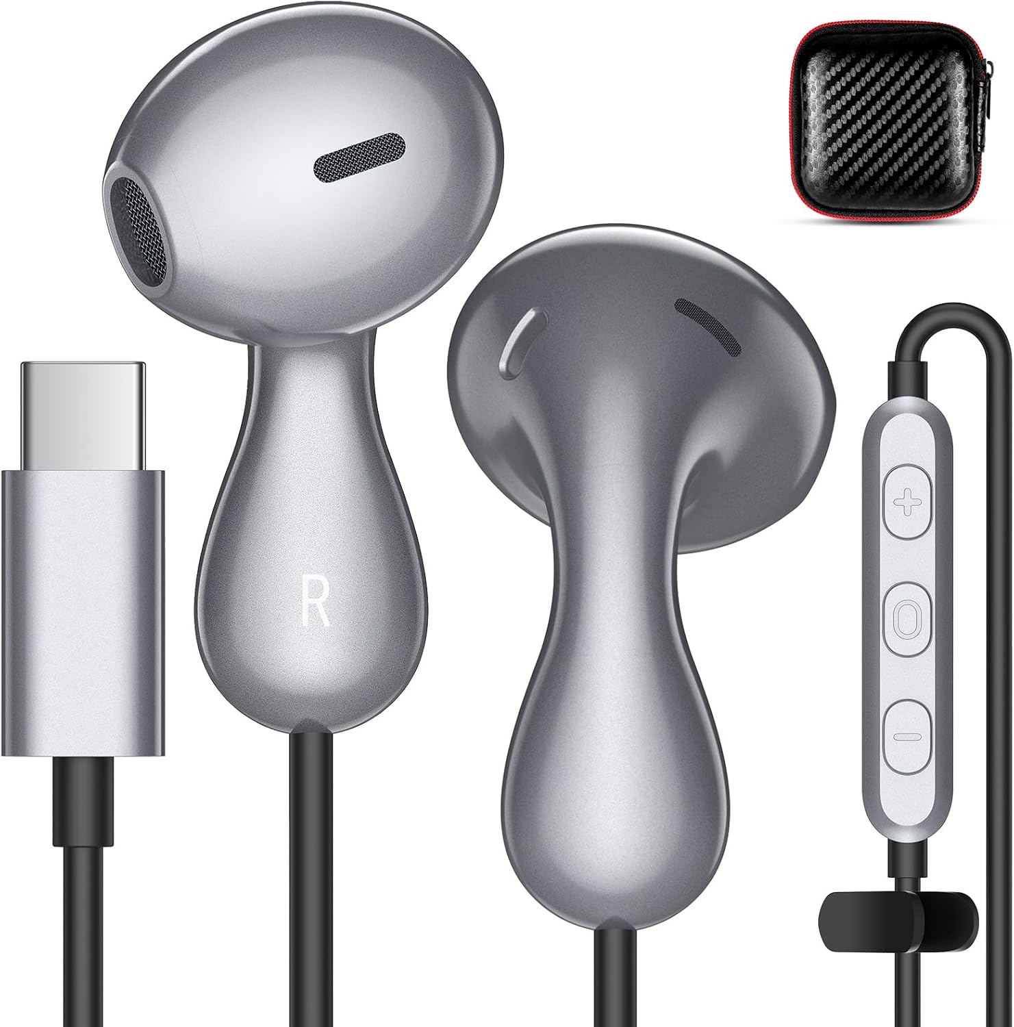 APETOO USB C Headphones: Crisp Sound & Mic