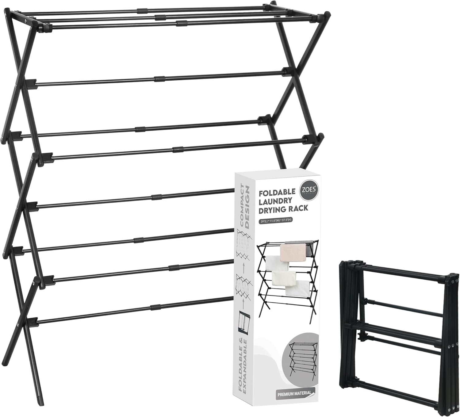 Clothes Drying Rack for Laundry | Foldable & Portable Design