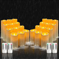 YIWER Waterproof Flameless Candles Set of 24 for Every Occasion