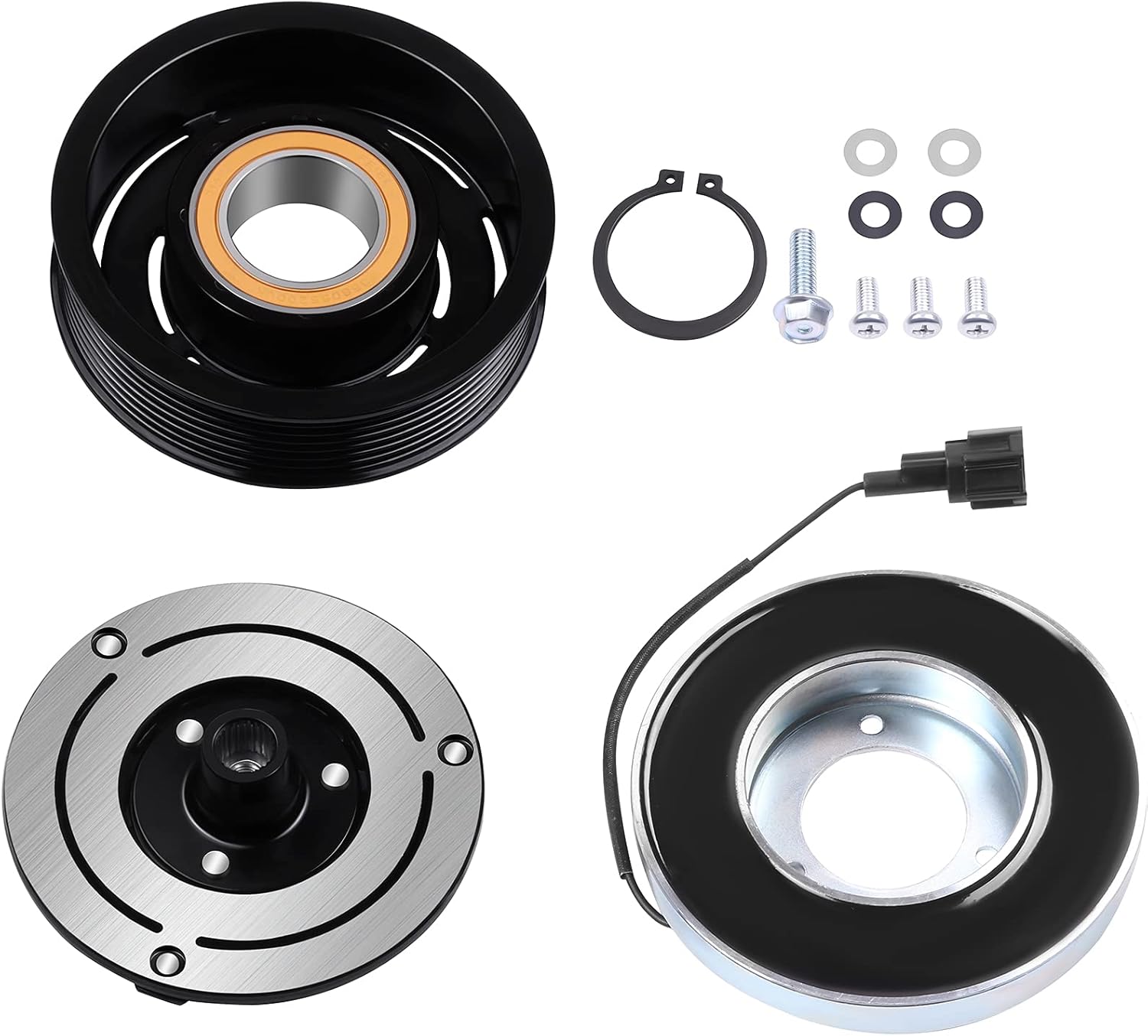 ECCPP A/C Compressor Clutch for Nissan Altima and Maxima 3.5L