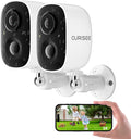 Wireless Outdoor Security Camera 2K - Color Night Vision