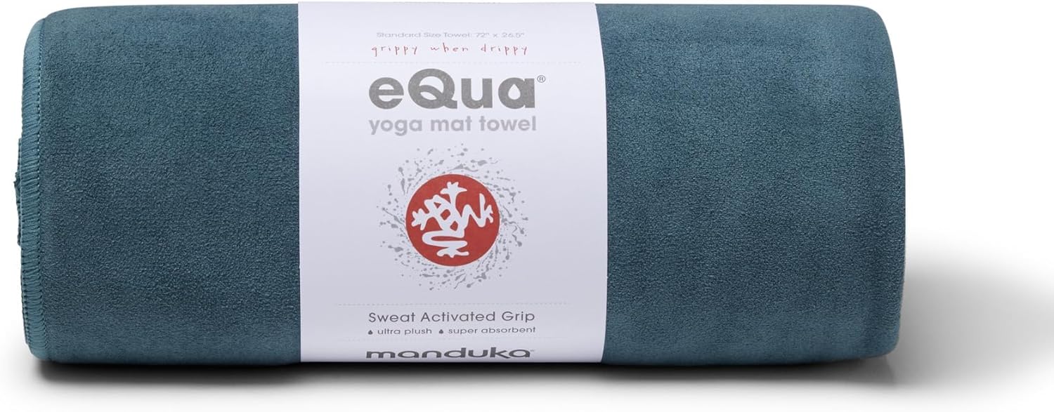 Manduka Quick-Dry Yoga Mat Towel - Ideal for Hot Yoga! 