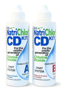 Original NatriChlor CD Set w/Accu-Drop Bottles - Fast Onsite Chlorine