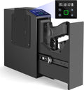 Biometric Slider Handgun Safe with LCD Temp Humidity Screen - Quick