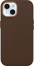 iPhone 15 Symmetry Series Cactus Leather Case - Rich Adobe