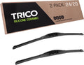 TRICO Silicone Ceramic 24 & 20 in Pack of 2 Wiper Blades - Long Life
