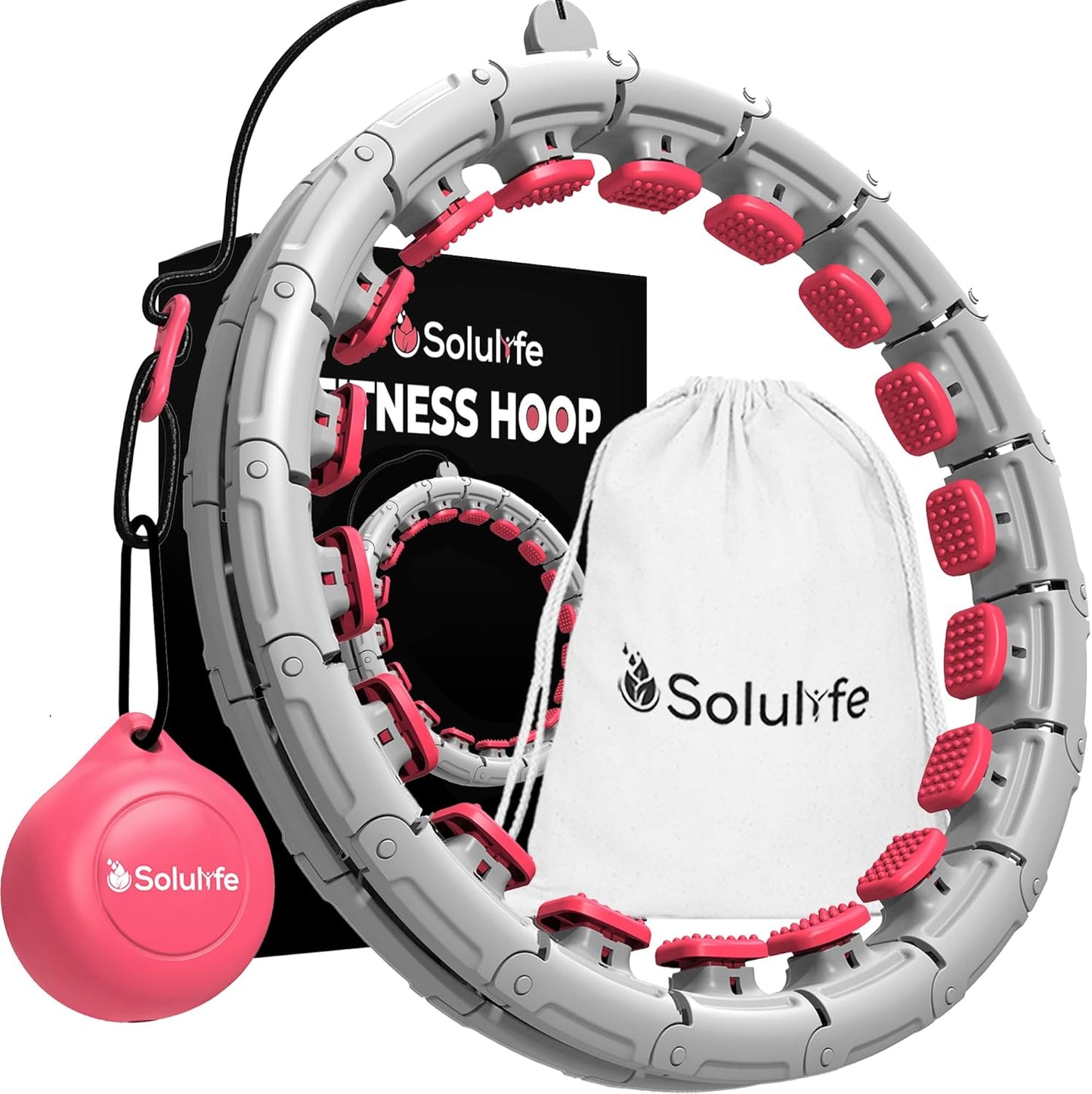 Infinity Hoop Plus Size Weighted Hula Hoop for Weight Loss