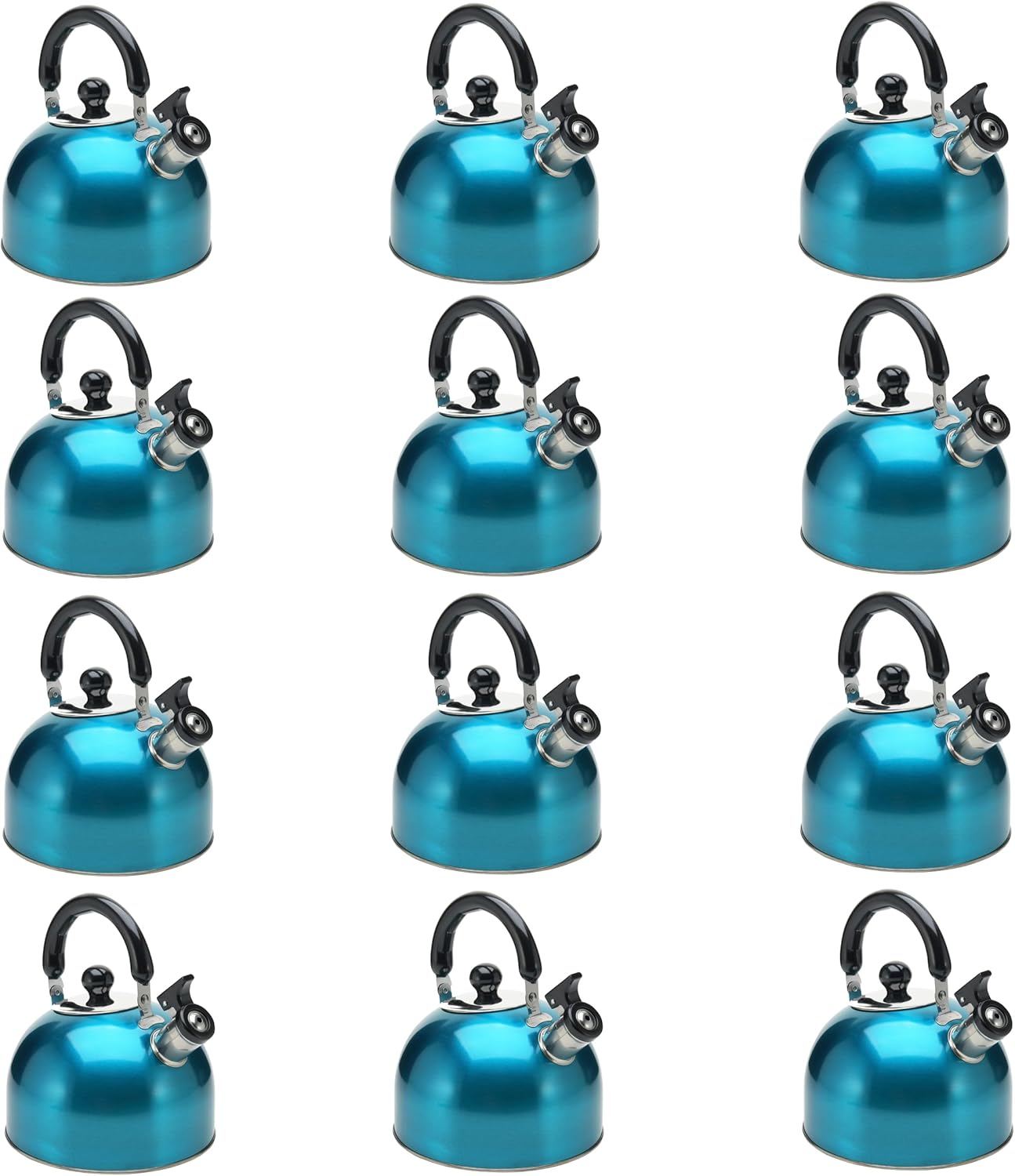 Stainless Steel Stovetop Whistling Tea Kettle 3 Liter Classic