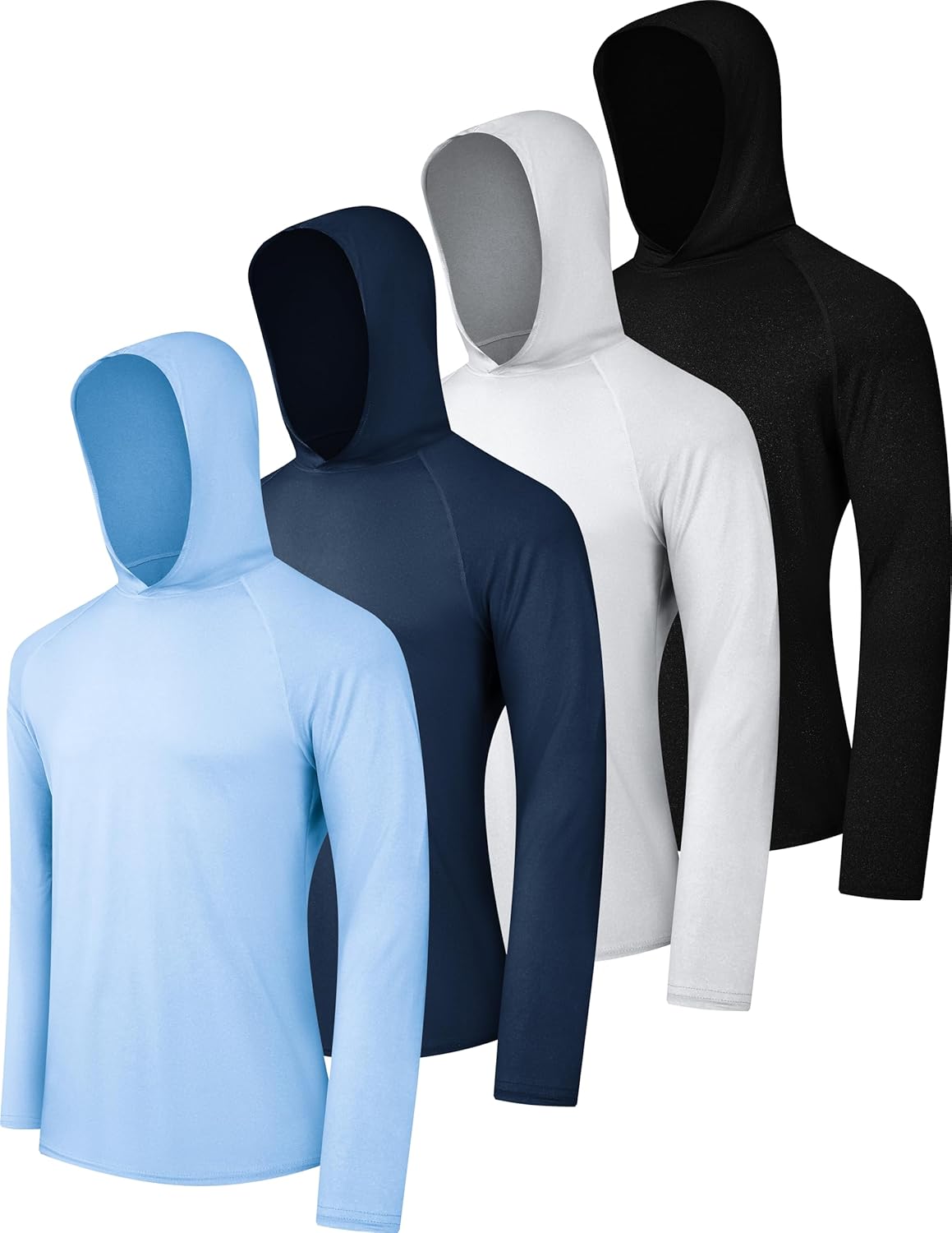OYGSieg Men's Athletic Hoodies for Fishing with UV Protection