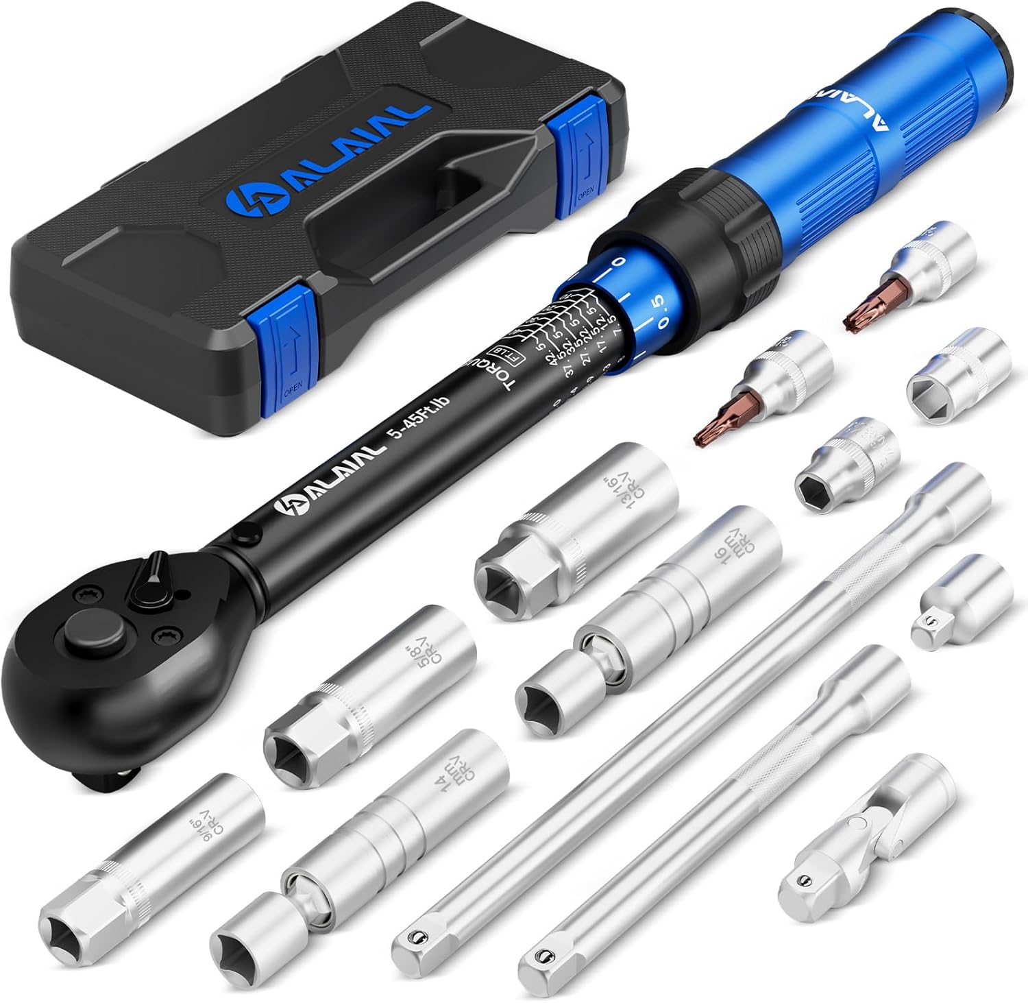3/8 Inch Drive Magnetic Spark Plug Socket Set for Easy Use
