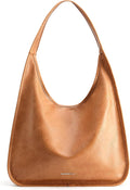 Women's Hobo Purse Faux Leather Shoulder Bag - Spacious Work Tote main