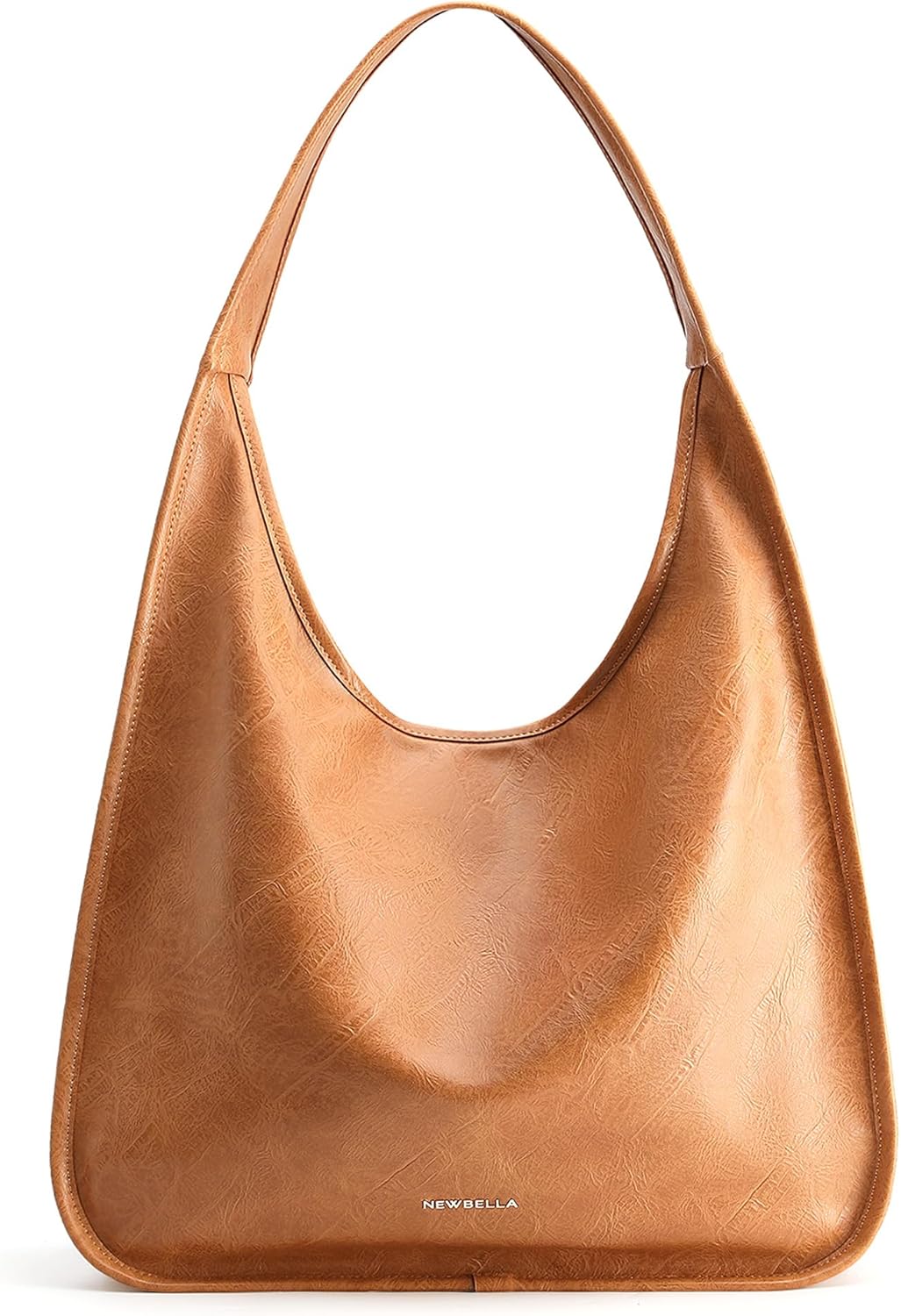 Women's Hobo Purse - Spacious Faux Leather Shoulder Bag