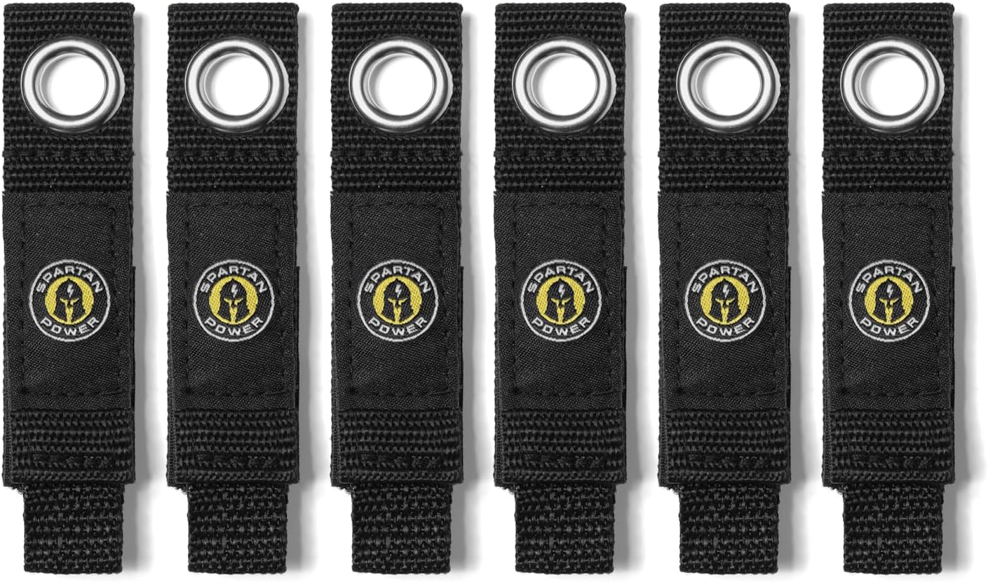 Spartan Power 1 x 7 Storage Straps - Organize Cables Easily