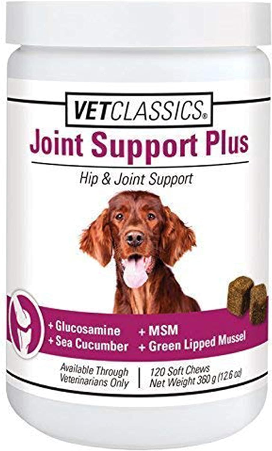 Vet Classics Joint Support Plus Dog Supplement for Hip Health