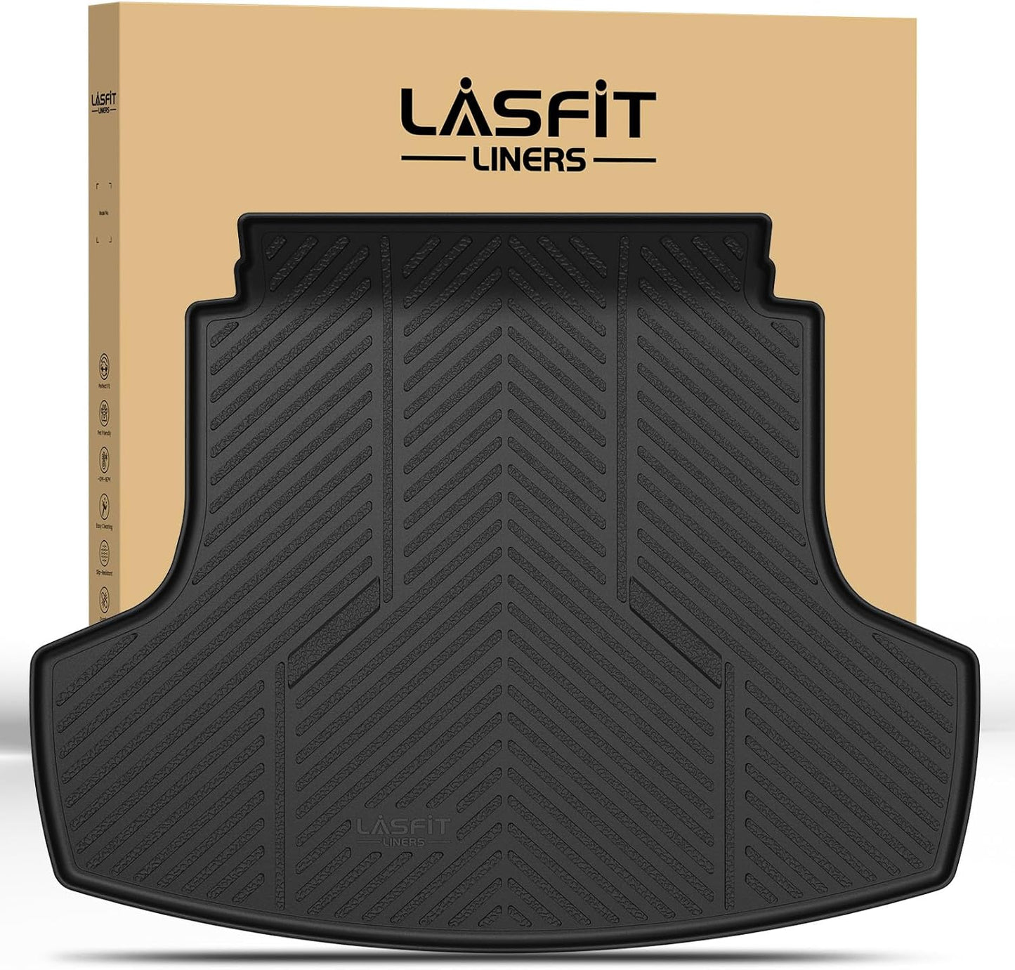 LASFIT Cargo Mat for Hyundai Sonata & Kia K5 - All Weather Protection