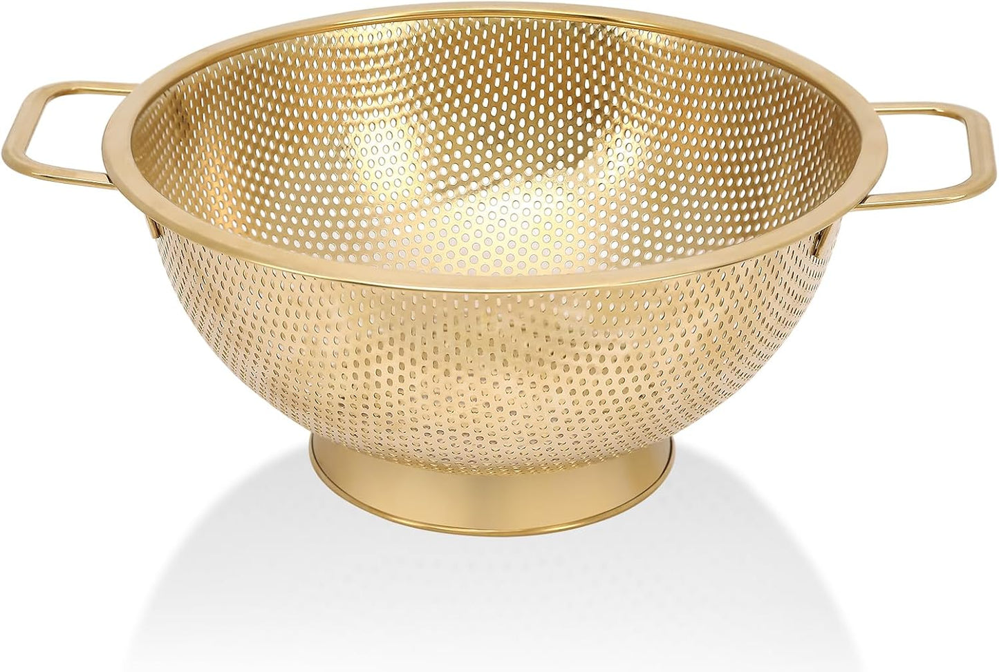 3QT Stainless Steel Colander - Effortlessly Strain with Kteniy