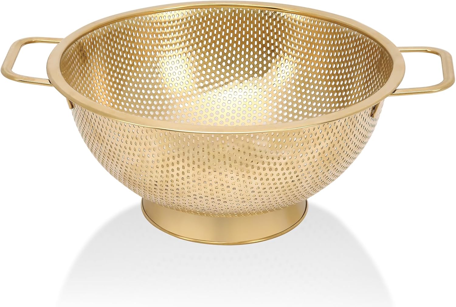 3QT Stainless Steel Colander - Effortlessly Strain with Kteniy