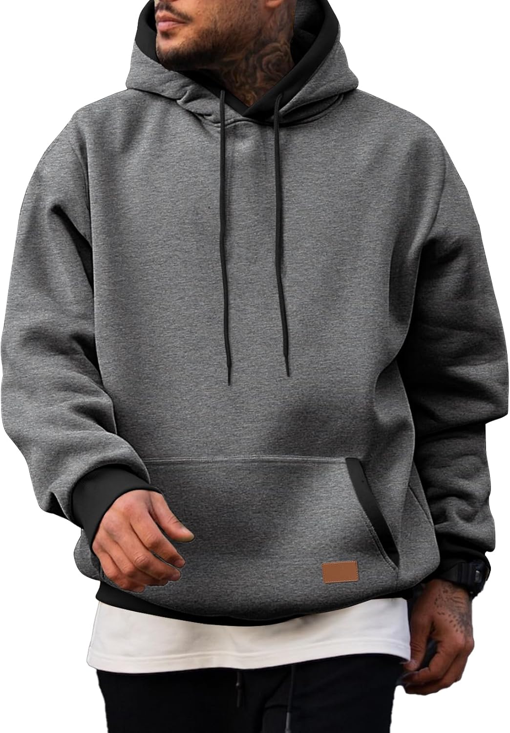 JMIERR Men's Cotton Casual Hoodies for Stylish Comfort
