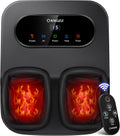 Foot Massager for Men Up to Size 12 - Shiatsu Heat & Remote