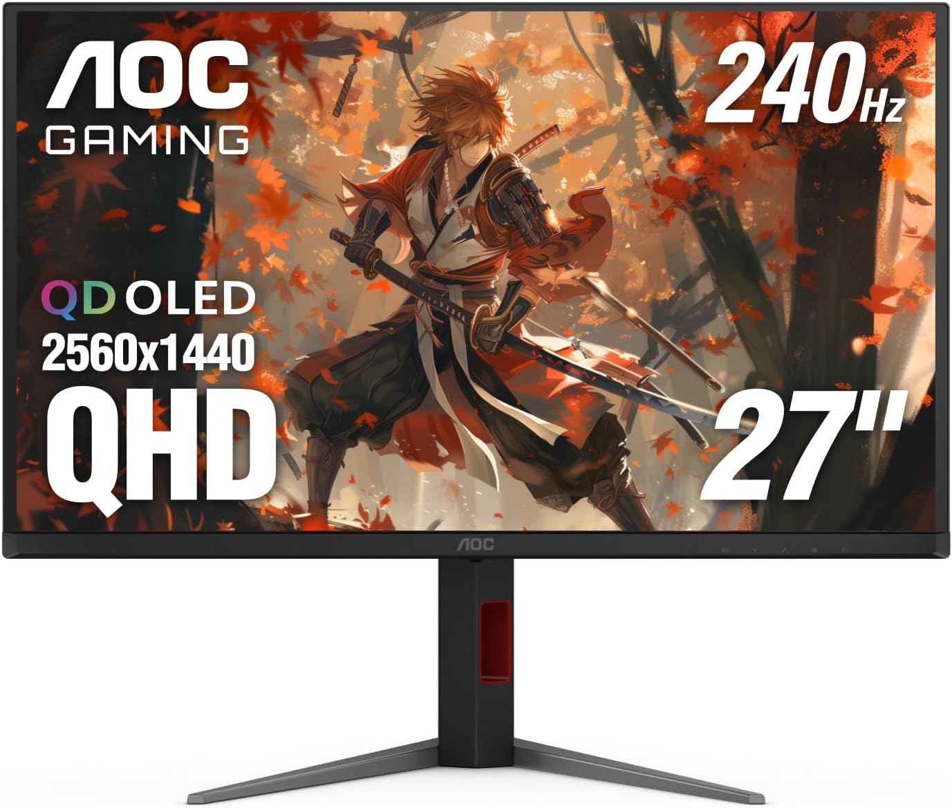 Immerse in Next-Level Gaming with AOC QHD OLED Monitor