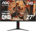 AOC 27 QD OLED Gaming Monitor: 240Hz Speed & Stunning Visuals