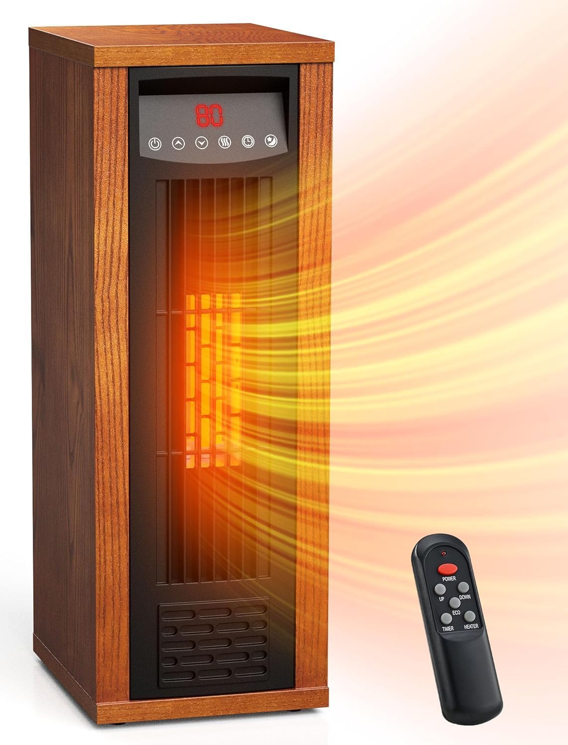 Fast & Quiet 1500W Infrared Heater by Air Choice