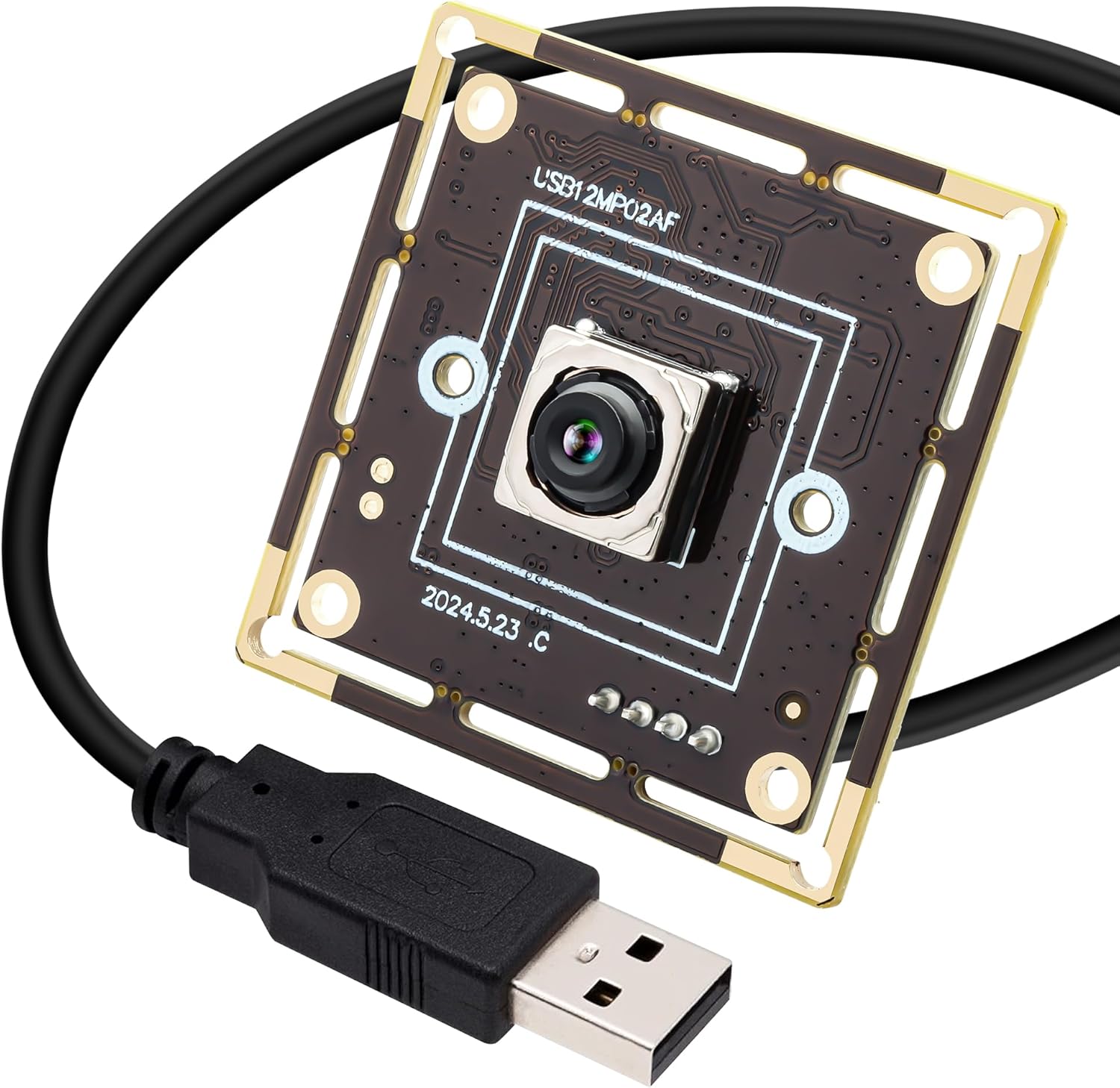 PDAF USB Camera Module 12MP with Fast Autofocus for 4K Video