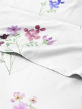 Floral Sheets King Set - Butterfly Floral, Ultra-Soft Deep Pocket