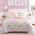 Queen Comforter Set with Sheets for Girls - Pink Princess Bedding