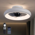 Ceiling Fans with Lights and Remote 15ft Low Profile Flush Mount