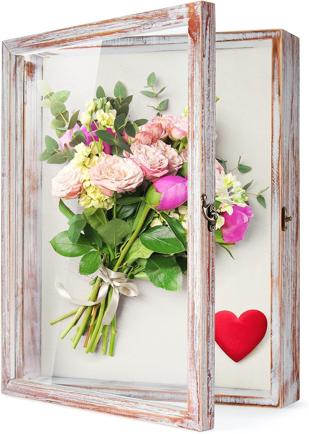 TJ.MOREE Vintage Large Shadow Box Frame for Memorable Displays