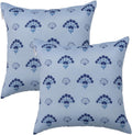 Outdoor Pillows Pack of 2 18x18 Waterproof Decorative Throw Pillows is